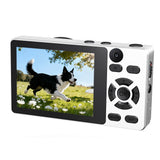 Digital Camera with Auto-Focus for Teens and Beginner Photographers White