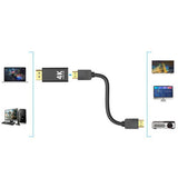 DisplayPort to HDMI Converter Male Female Adapter 4K 60Hz