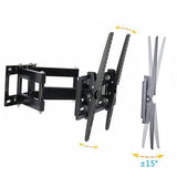 Universal TV Wall Mount for 26-65 Inch TVs and Monitors Adjustable Tilting Wall Mount Bracket