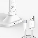 LED Desk Lamp Bedside Study Reading Table USB Charging Adjustable Light