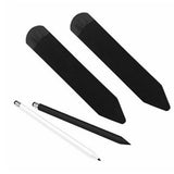 2Pcs Elastic Stylus Holder Sleeve Case Cover For Apple Pencil iPad Pencil Black