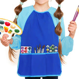 Art Smock Waterproof Painting & Craft Apron Blue