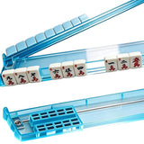 Non-Slip Mahjong Racks with Pushers Gift Ready Mahjong Gifts Blue