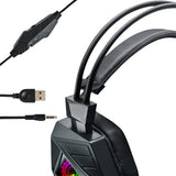 Gaming Headset forPC PS5 Xbox Headset with Microphone 3.5mm USB