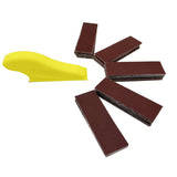 100 Pcs Micro Sanding Pad Mini Hand Sander for Crafts