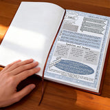 PU Leather Bible Study Journal A5 Hardcover Christian Prayer Planner