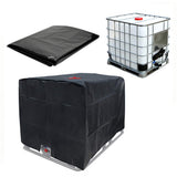 420D Oxford IBC Tank Cover for 1000L Water Storage with Zipper Black