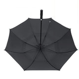 Auto Open Golf Umbrella 30 Inch Extra Large Double Layer Windproof Black