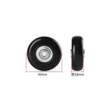2 Sets of Luggage Replacement Wheels 8PCS Silent Suitcase Roller Wheels for Travel Suitcase