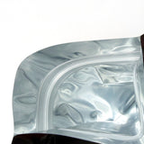 100 PCS Black Matte Aluminum Foil Food Storage Bags in 2 Sizes