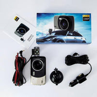 1080P 3 Channel Car Dash Camera Front Rear Dashcam