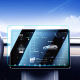 Clear Tempered Glass Screen Anti Fingerprint Protector Compatible with Tesla Model 3 Model Y