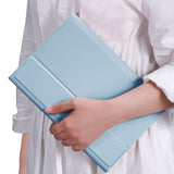 Bluetooth Keyboard with Case Compatible with Lenovo Xiaoxin Pad 11 J606 J607 J616F Protective Tablet Cover with Adjustable Stand Blue