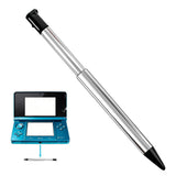 4 PCS Extendable Replacement Stylus Pens Compatible With Nintendo 3DS Black