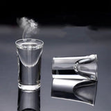 12 PCS Shot Glasses Set with Heavy Base Clear Shot Glasses Bulk for Vodka Tequila Whiskey Liquor