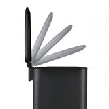 Small Bathroom 14cm Trash Can Lid Soft Close for Kitchen Bedroom Living Room