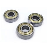 20 PCS Carbon Steel 608ZZ Bearings for 3D Printers Skates Bikes