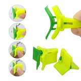 10Pcs Treble Hook Covers Fishing Hooks Protector Treble Hook Safety Cap for Fishing Lures