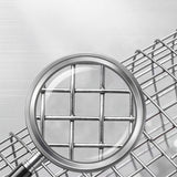 Nesting BBQ Grill Basket Set 304 Stainless Steel for Outdoor Camping