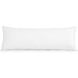 Cotton Long Soft Breathable Protector Cover Pillowcases White