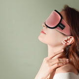 Travel  3D Sleeping Eye Mask Soft Memory Foam Blockout Eye Mask Pink
