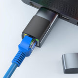 USB C RJ45 Gigabit Adapter 1000Mbps Aluminum Network Converter Style 1