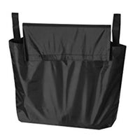 Wheelchair Storage Bag Large Capacity Organizer with Hook and Loop Closure for Mobility Aid