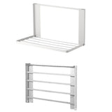 Shelves for Washing Machine and Dryer Mounted Storage Rack for Small Homes Bathroom White