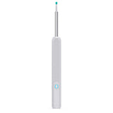 White Wax Removal Tool Camera 3.3mm HD Ear Scope Otoscope with 4 Pairs of Earplugs