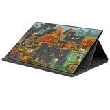 Jigsaw Puzzle Board with 6 Sorting Trays and Felt Puzzle Mat