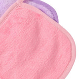 14 PCS Reusable Flannel Makeup Remover Cloth Set in 7 Colors