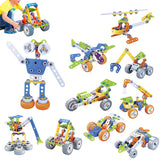 10-in-1 STEM Building Toys for Boys & Girls Ages 4+ – Birthday Gift Set