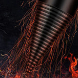 Wood Splitter Drill Bit Set Firewood Splitting Cone with 4 Extension Rods for Electric Drill