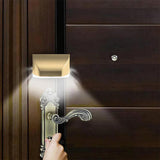 Wireless LED Motion Sensor Night Light with PIR for Hallway & Stairs  Gold