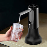 Digital Automatic Water Pump USB Rechargeable Water Dispenser Black