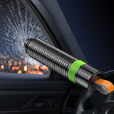 Car Safety Hammer with Window Breaker and Belt Cutter Black