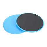 2Pcs Gym Training Fitness Exercise Glider Slide Discs Core Slider Workout Blue