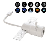 Galaxy Projector Night Light 3 Modes Timer Adjustable USB for Home Car Style 2