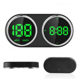 Digital Odometer Car HUD Head Up Display Speedometer Supports KMH MPH Time for Cars Trucks