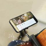 Guitar Phone Holder No Drill Mobile Phone Mount with Rotatable Arm