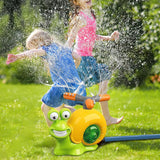 2-in-1 Outdoor Water Spray Toys Aircraft Water Sprinkler Baseball Toy Summer Backyard Lawn Party Fun