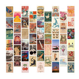 Set of 50Pcs Y2k Retro Posters Aesthetic Wallpaper Downtown Girl Room Decor