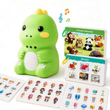 English Learning Touch Pen Dinosaur with 600 Word Cards Stickers USB Green