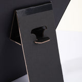 2Pcs Necklace Earring Jewelry Set Display Stand Foldable Rack for Home or Store Show Black