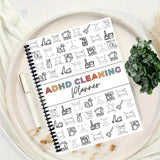 Household Cleaning Planner with Vibrant Themes Daily Weekly Monthly Cleaning Schedule Organizer