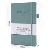 2026–2027 Monthly Planner Calendar Blue