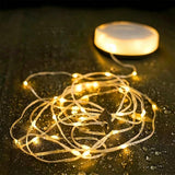 Portable Camping String Lights with Multiple Modes Rechargeable LED Camping Lantern for Outdoor Party Green