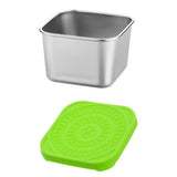 6Pcs 6 Oz Stainless Steel Snack Containers for Food Storage Containers with Silicone Lids