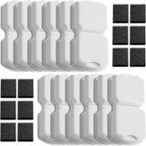 12 PCS Cat Water Fountain Filter Replacement for Stainless Steel Cat Fountain
