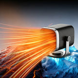 12V 100W / 24V 150W Portable Electric Car Warmer Heating Fan Defogger Defroster Demister